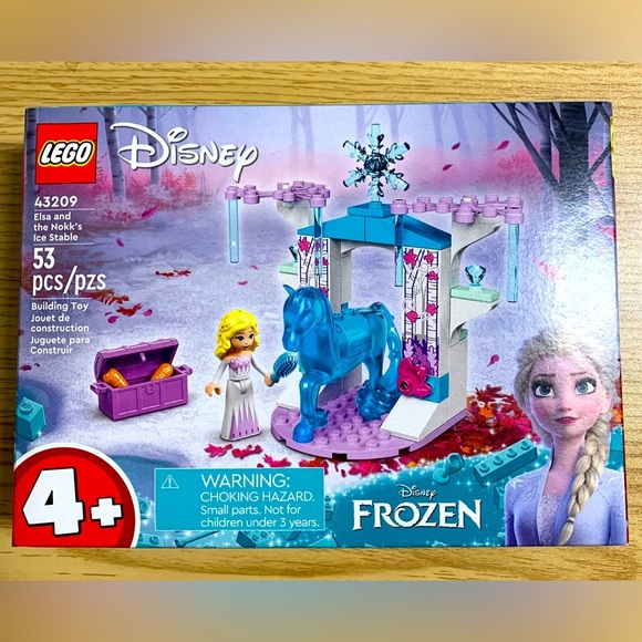 Lego Disney 43209 Elsa Nokks Ice Stable New - Picture 1 of 2